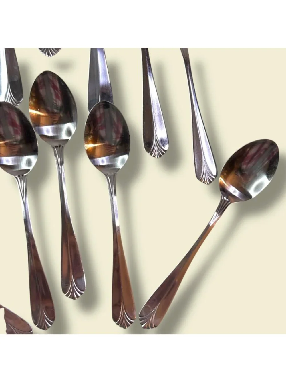 Cambridge Stainless Steel Flatware Set 12-Piece Silverware Forks & Spoons